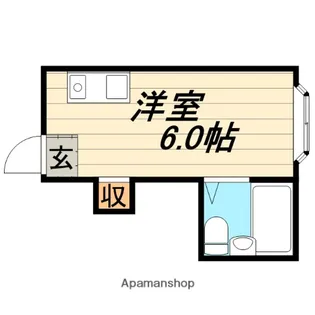 ジオナ野江【801号室】の間取り