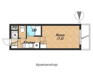 アーデン森之宮【7階】の間取り