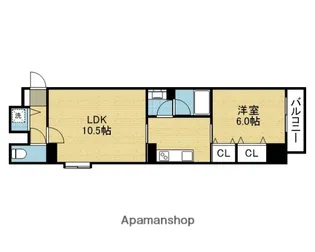 サージュ天王寺【9階】の間取り