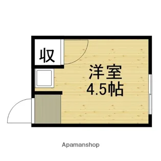 コーポ有楽1【1階】の間取り