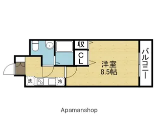 エスリード森ノ宮駅前【5階】の間取り