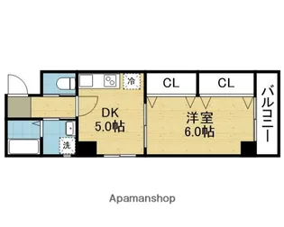 D.G.COURT【7階】の間取り