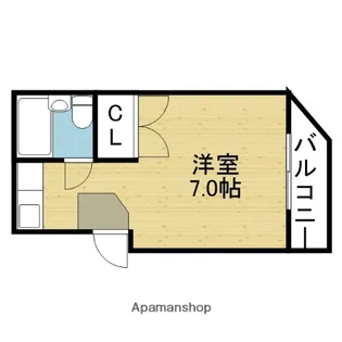 三ノ瀬パークハイツ【304号室】の間取り