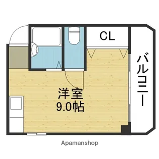 寺本マンション【4階】の間取り