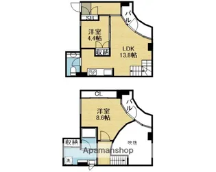 LA SUITE【4階】の間取り