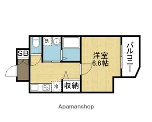 エスプレイス大阪城SOUTH【4階】の間取り