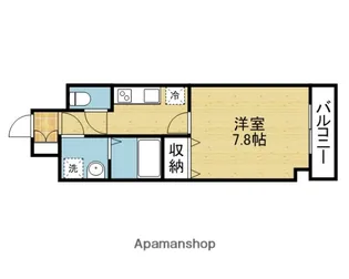 大阪府大阪市生野区巽南3丁目【マンション】の間取り