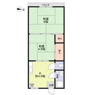 鈴木マンション【3階】の間取り