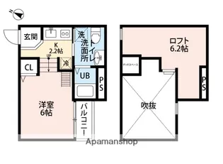 GARAN【1階】の間取り
