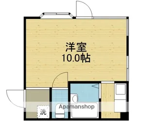 ハラビル【302号室】の間取り