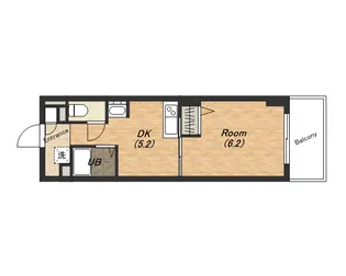 フェニックス日本橋高津【4階】の間取り