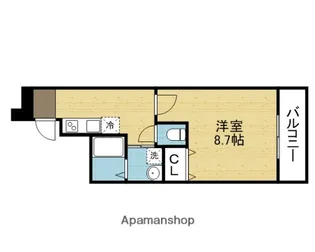 フジパレス新深江VII番館【1階】の間取り