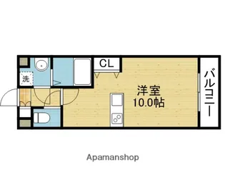 VEGA玉造【803号室】の間取り