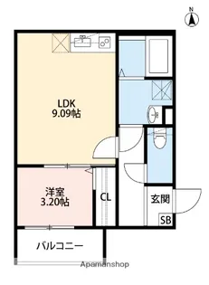 Vezelia【2階】の間取り