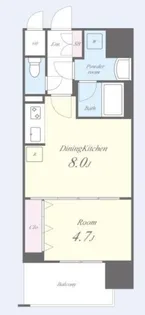 セイワパレス天王寺真田山【3階】の間取り