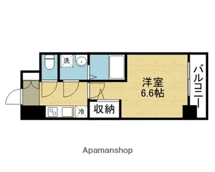 エスリード大阪城南グランデュクス【5階】の間取り