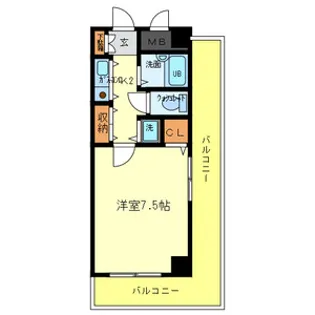サンモール【7階】の間取り