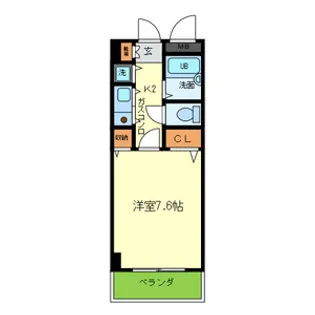 サンモール【9階】の間取り