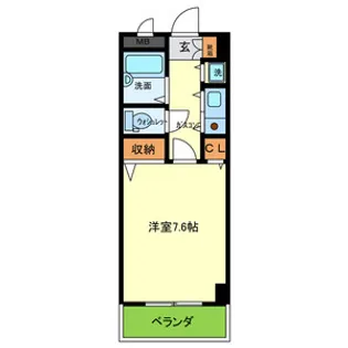 サンモール【7階】の間取り