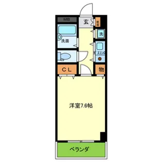 サンモール【5階】の間取り