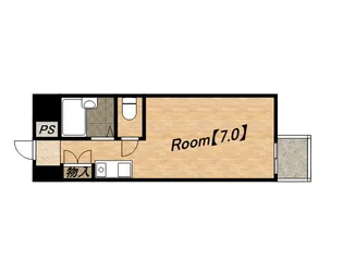 ノアーズアーク桃谷21【8階】の間取り