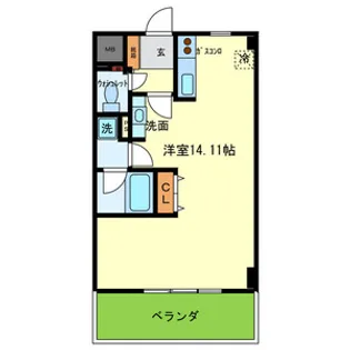 FIELD【706号室号室】の間取り