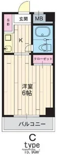 メゾン・ド・ソヌリー【4階】の間取り