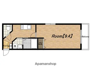 メゾン夕陽ヶ丘【2階】の間取り