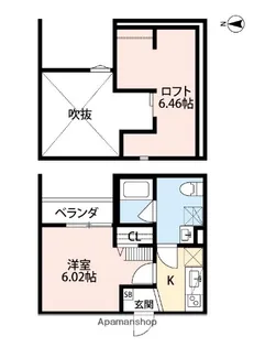 TA小路東2丁目VIB棟【1階】の間取り