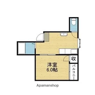 ヒラノハイツ【2階】の間取り