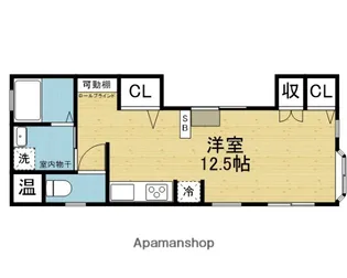 ジョイ・バース【2階】の間取り