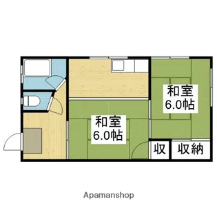 第一秀和マンション【301号室】の間取り