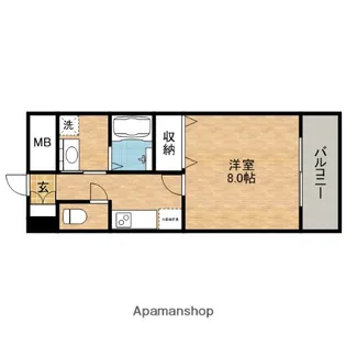 ヒルズR&A【3階】の間取り