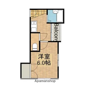 メビウス上本町西レジデンス【702号室】の間取り