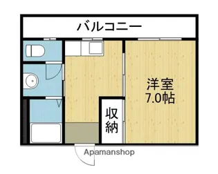 シンセイドルフ【508号室】の間取り
