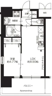 プレジオ布施ASIAN【0906号室】の間取り