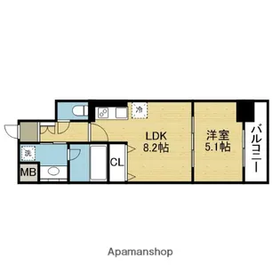 パインリッチ【4階】の間取り