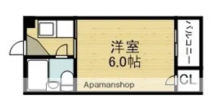 パークサイドフジⅠ【203号室】の間取り