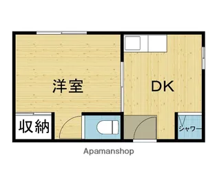 田島ハイツ【302号室】の間取り