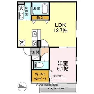 グランファミーユ【2階】の間取り