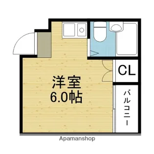 ラパンジール関目【3階】の間取り