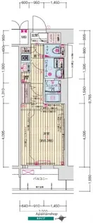 ララプレイス森ノ宮ベーネ【4階】の間取り