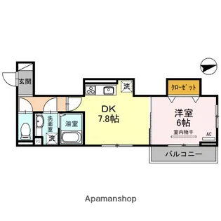 エスト・ヴィヴァーチェ【3階】の間取り