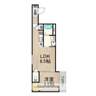 メゾンアイギス【3階】の間取り