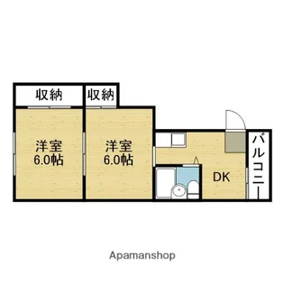 吉村マンション【101号室】の間取り