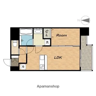 シティヒルズブライトⅡ【503号室】の間取り