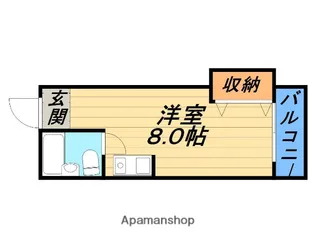 ルネコトブキ【2階】の間取り