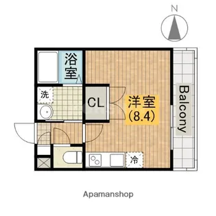 ヘーベルメゾン東上町【3階】の間取り