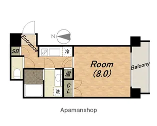 RESIDENCE SHINO【9階】の間取り