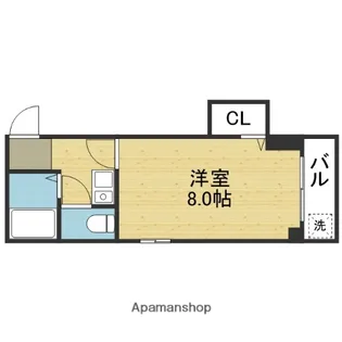 サンシャイン上汐【7階】の間取り